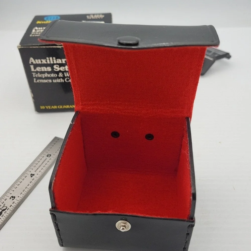 Kalimar Auxiliary Lens Set Telephoto & Wide Angle Lens for Canon‎ Sure Shot